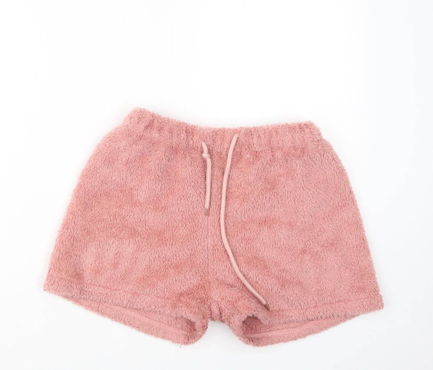 Preworn Womens Pink Geometric  Capri Sleep Shorts Size M
