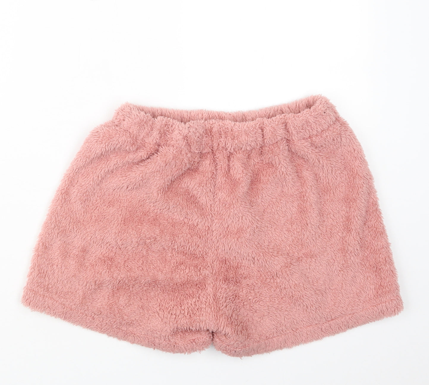 Preworn Womens Pink Geometric  Capri Sleep Shorts Size M