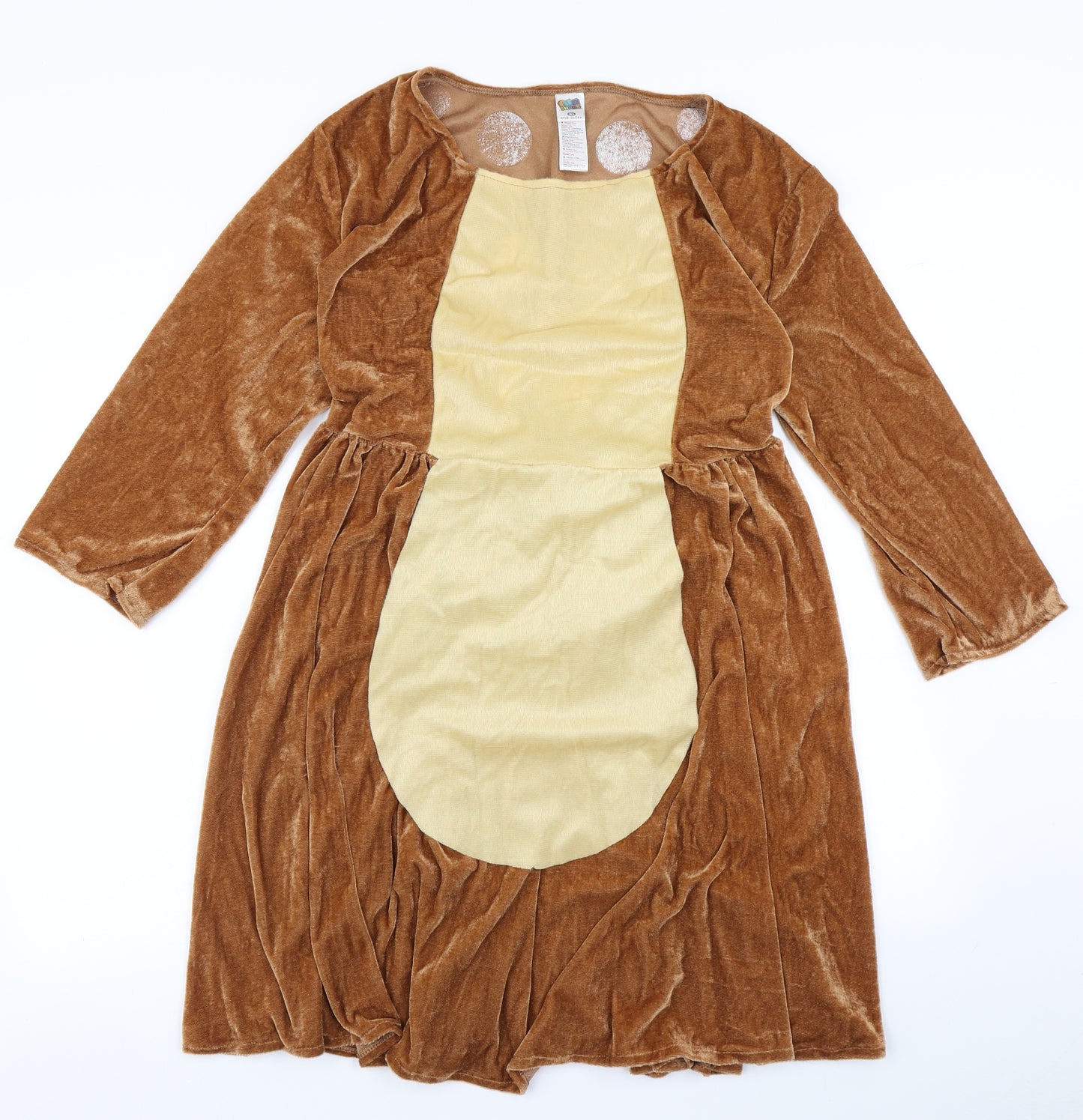 Fun Shack Womens Brown   Skater Dress  Size XL  - Deer Fancy Dress