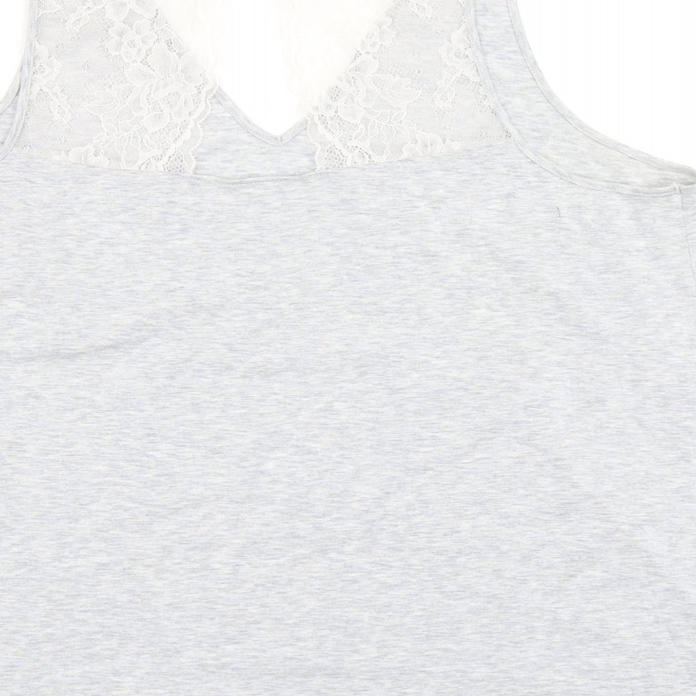 George Womens Grey   Basic Tank Size 20