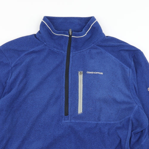 Craghoppers Womens Blue  Fleece Pullover Sweatshirt Size XL