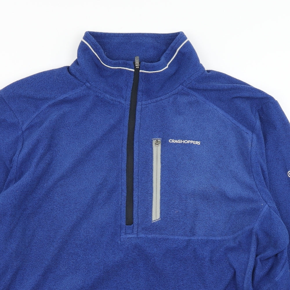 Craghoppers Womens Blue  Fleece Pullover Sweatshirt Size XL