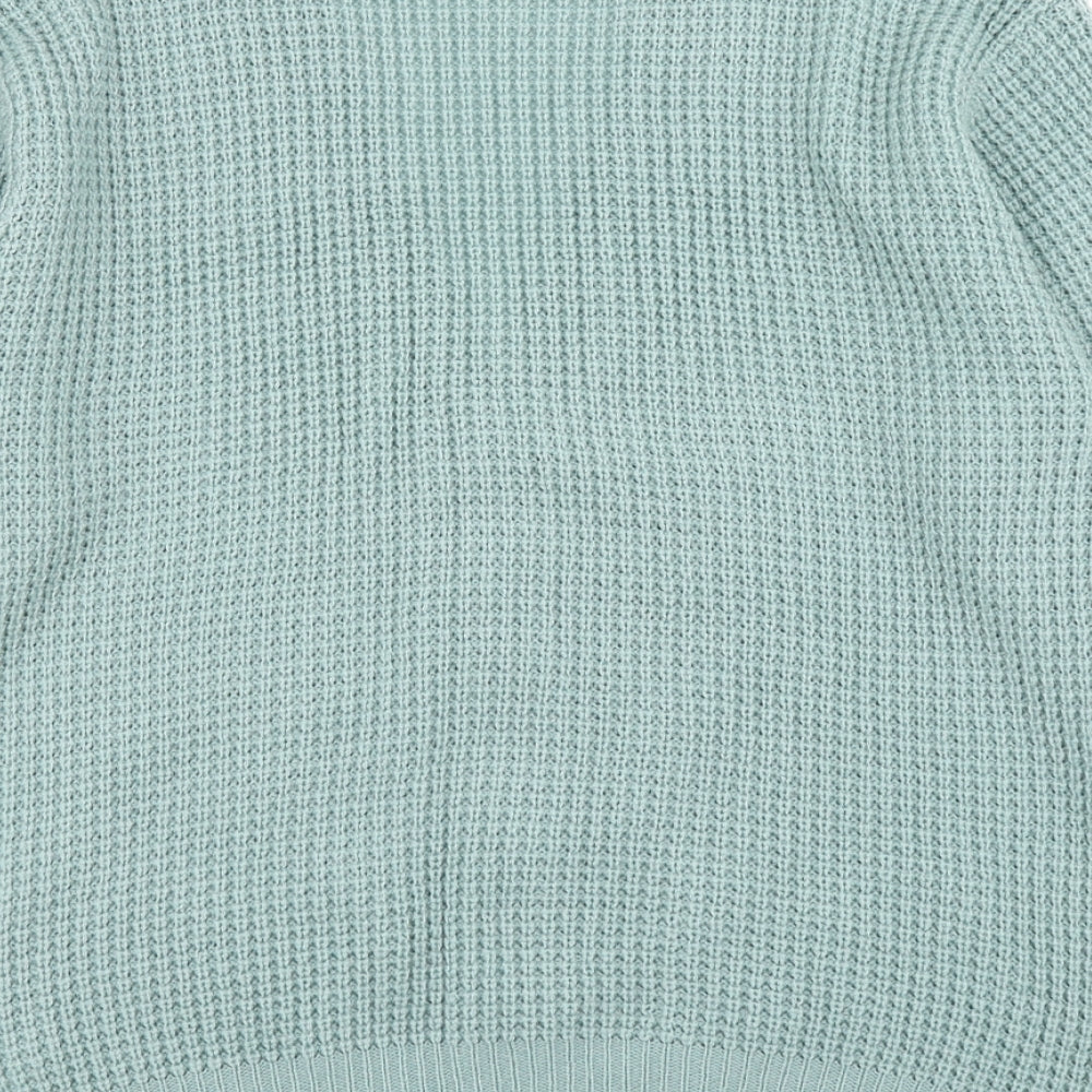 Damart Womens Green  Knit Cardigan Jumper Size 14