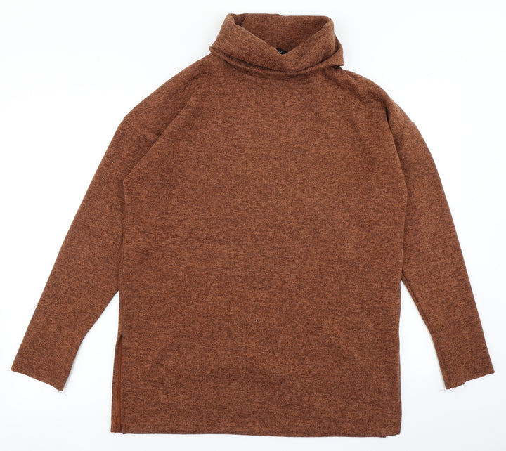 New Look Womens Brown   Basic T-Shirt Size M