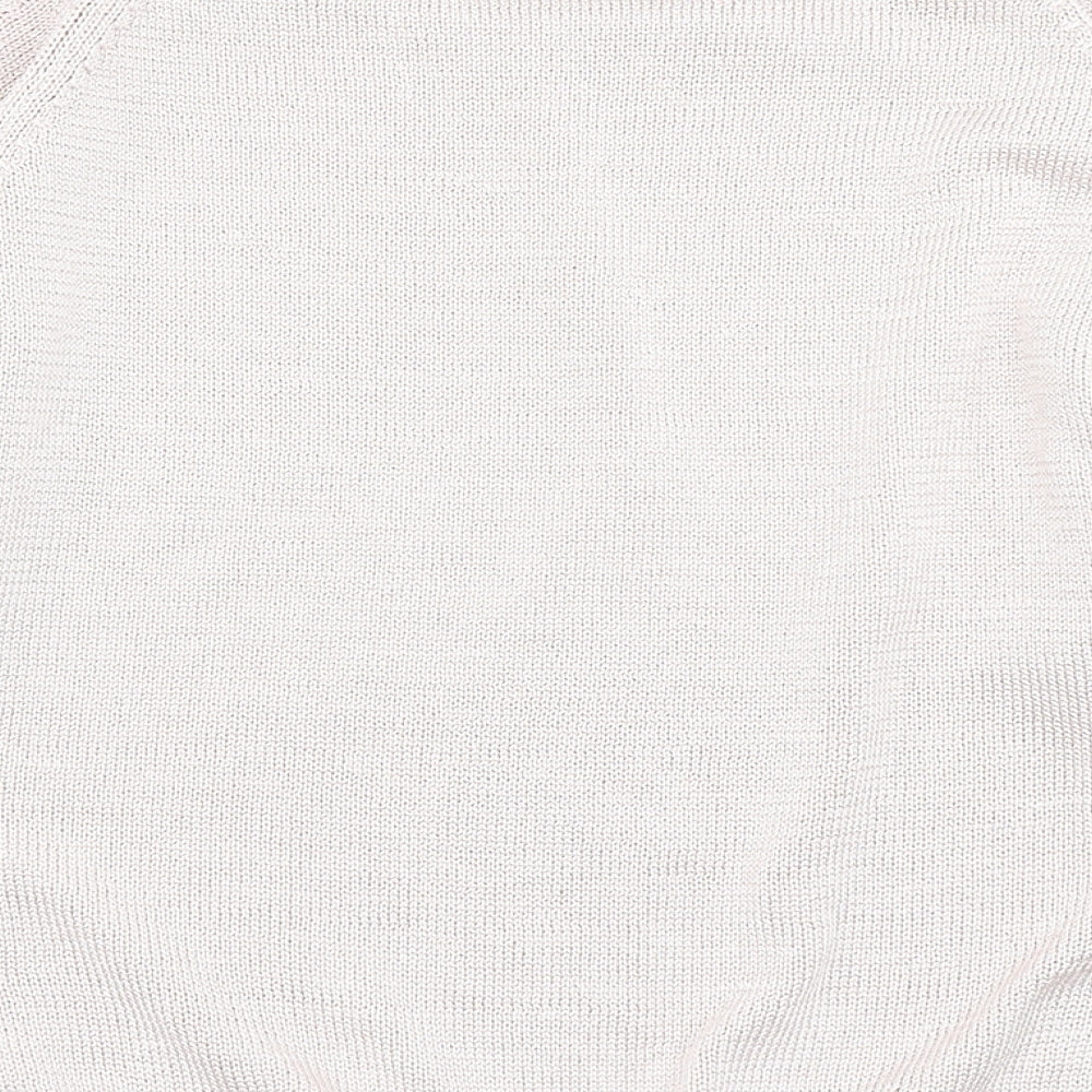 M&S Womens Pink  Knit Pullover Jumper Size 12