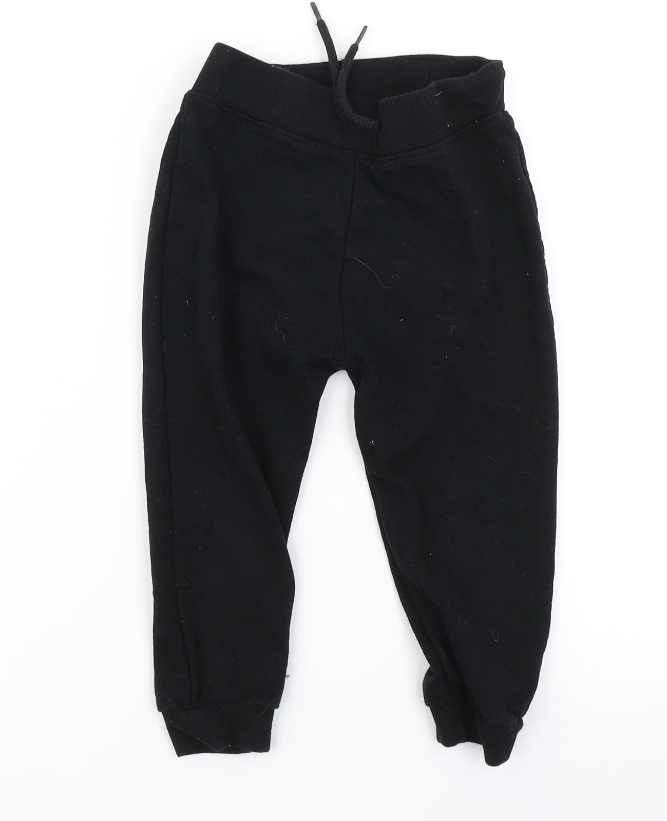 Jeff & Co Boys Black   Jogger Trousers Size 3-4 Years