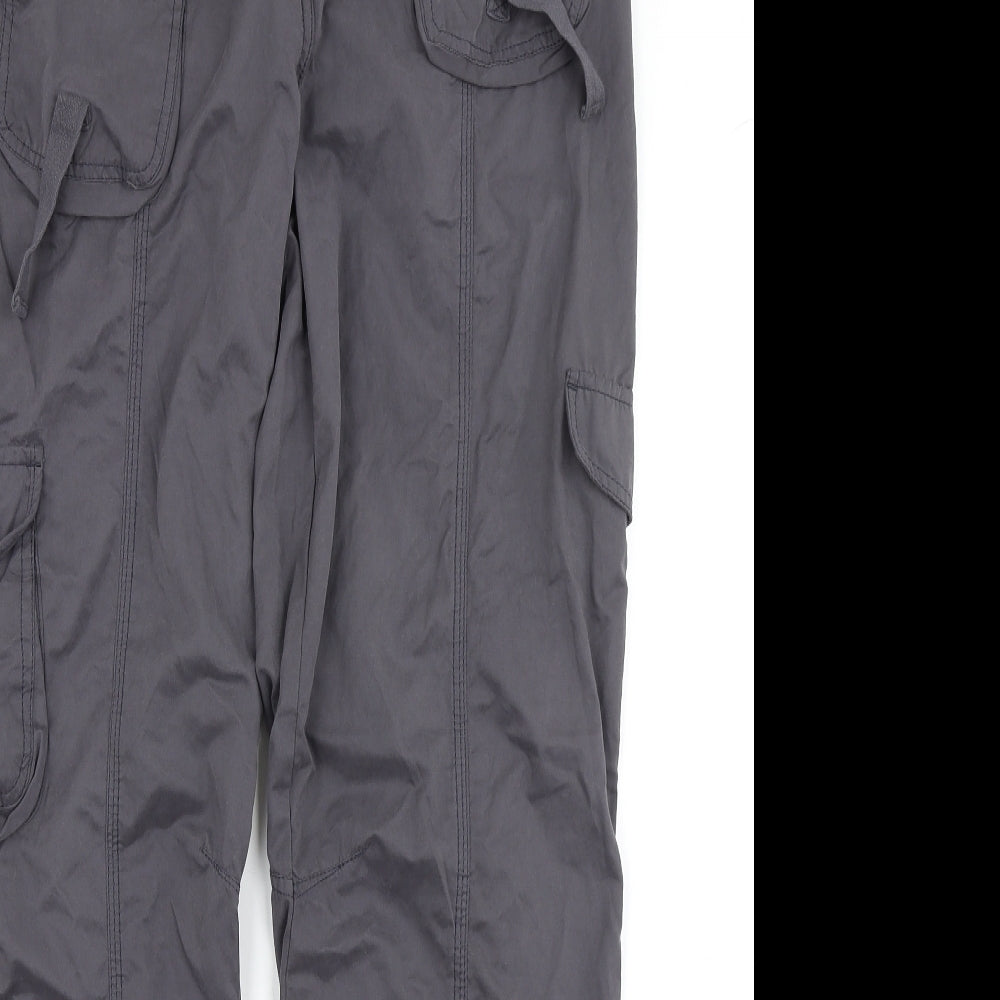 Cherokee Womens Blue   Cargo Trousers Size 16 L31 in - Soft Touch