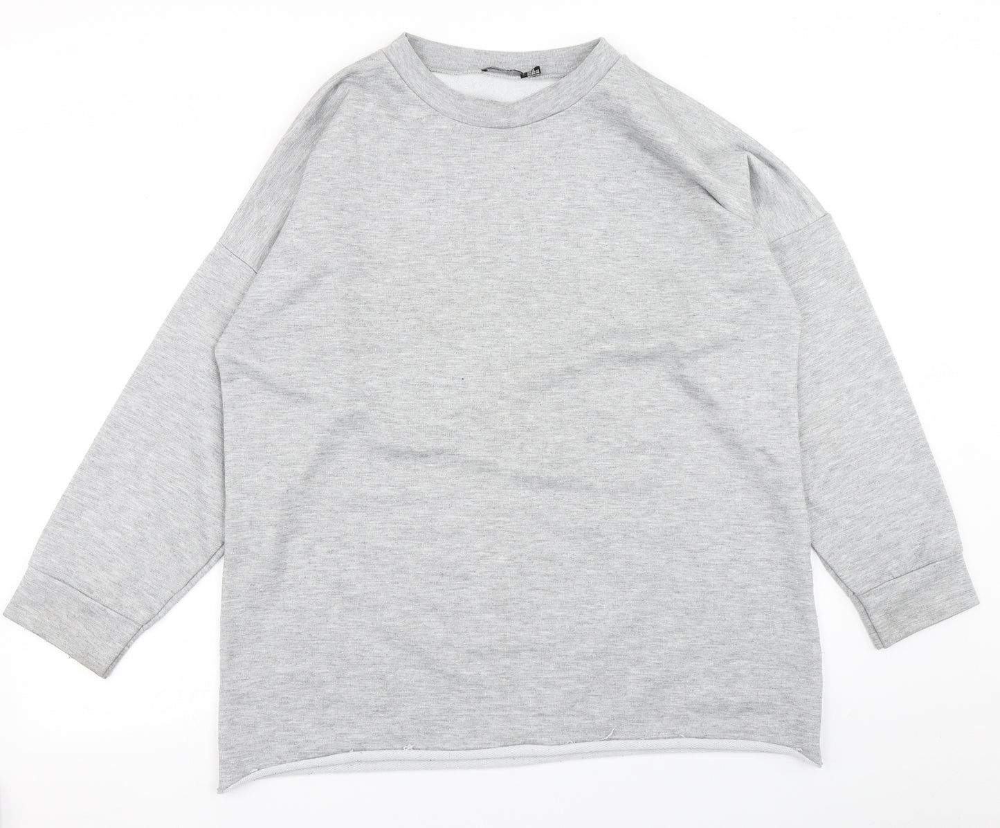 I SAW IT FIRST Womens Grey   Pullover Sweatshirt Size 14