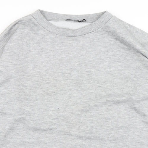 I SAW IT FIRST Womens Grey   Pullover Sweatshirt Size 14