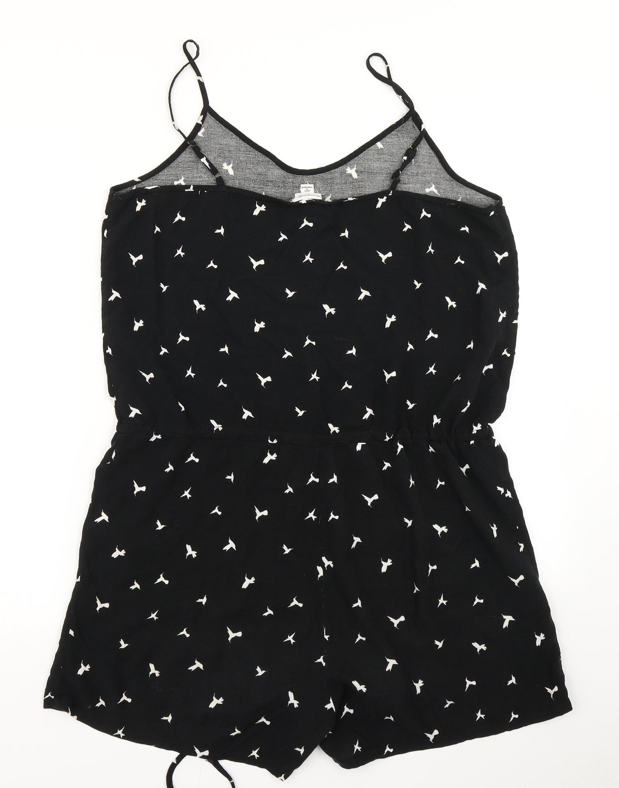 Jacqueline de Yong Womens Black   Playsuit One-Piece Size 12