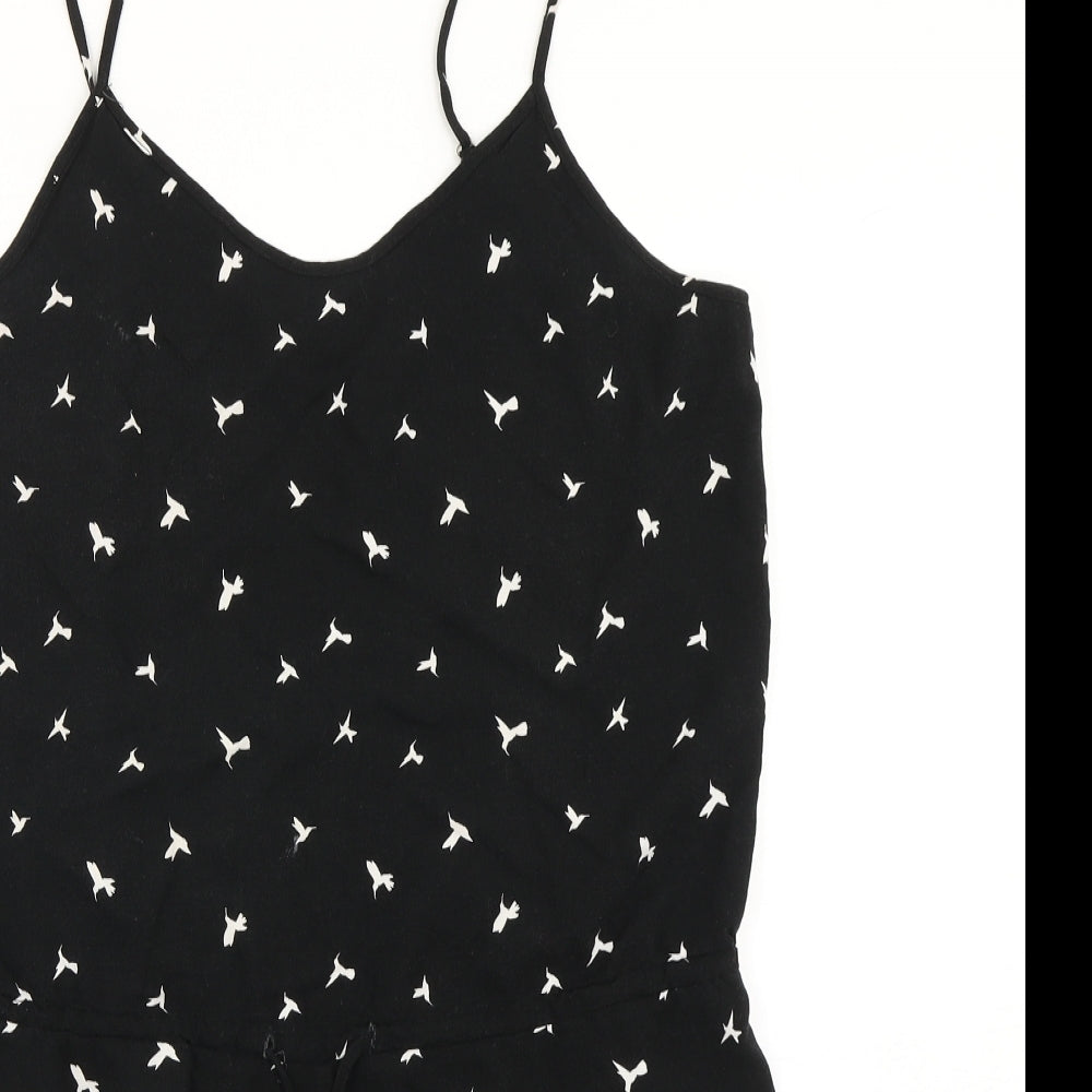 Jacqueline de Yong Womens Black   Playsuit One-Piece Size 12