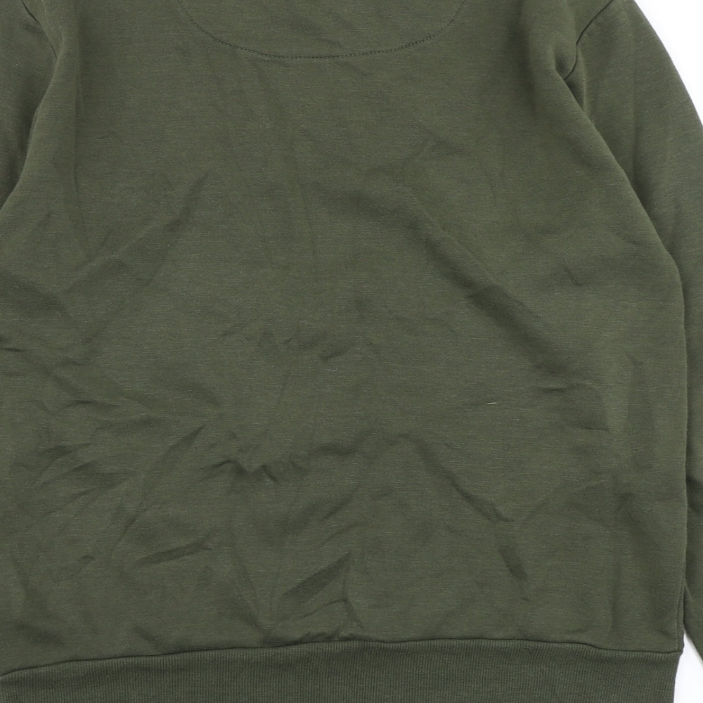 Primark Mens Green   Pullover Sweatshirt Size S