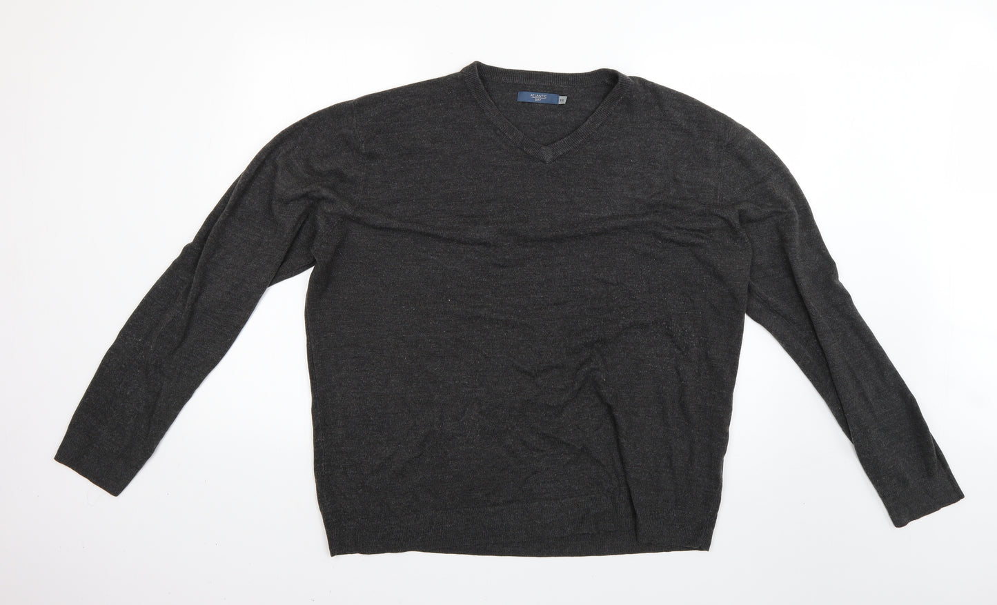 BHS Mens Grey   Pullover Jumper Size 2XL