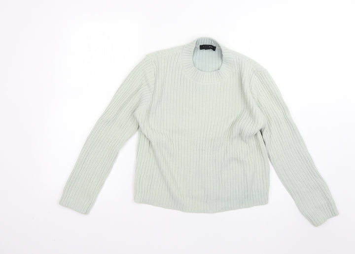 New Look Womens Green   Pullover Jumper Size 12