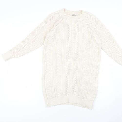 George Womens Beige   Pullover Jumper Size S
