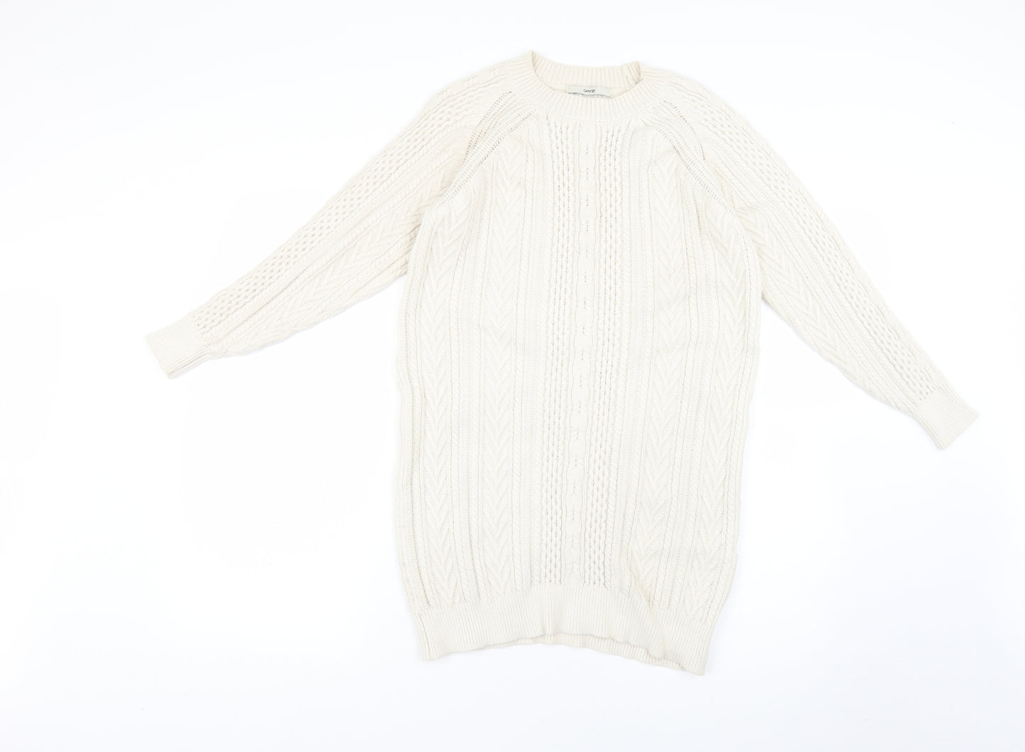 George Womens Beige   Pullover Jumper Size S