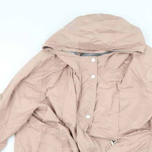 Nutmeg Womens Pink   Rain Coat Coat Size 20