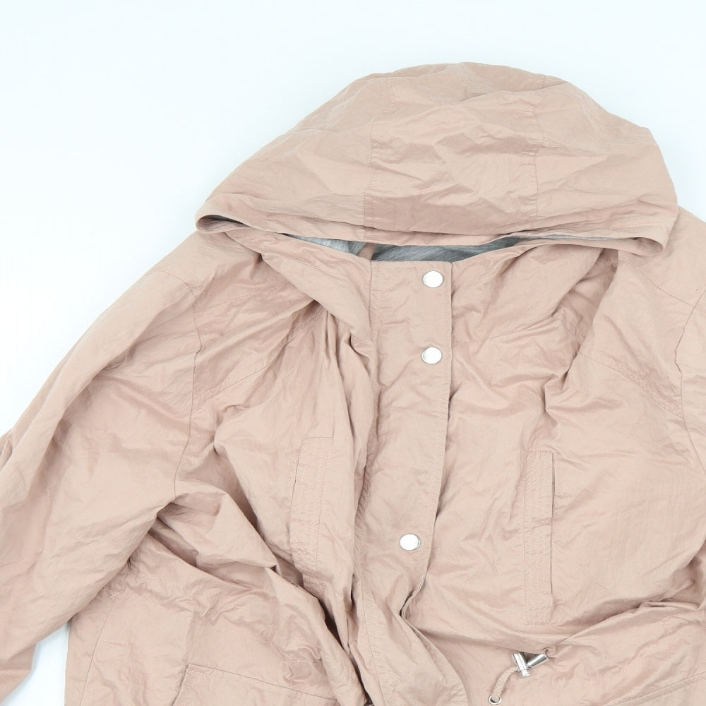 Nutmeg Womens Pink   Rain Coat Coat Size 20