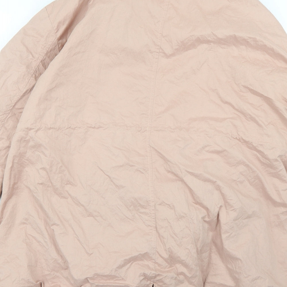 Nutmeg Womens Pink   Rain Coat Coat Size 20