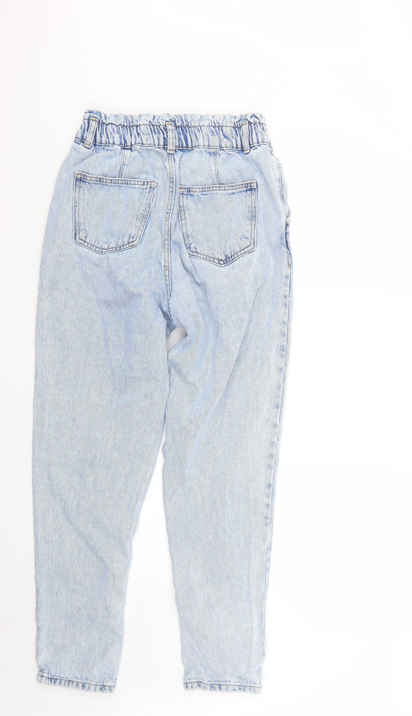 Primark Womens Blue   Straight Jeans Size 10 L27 in