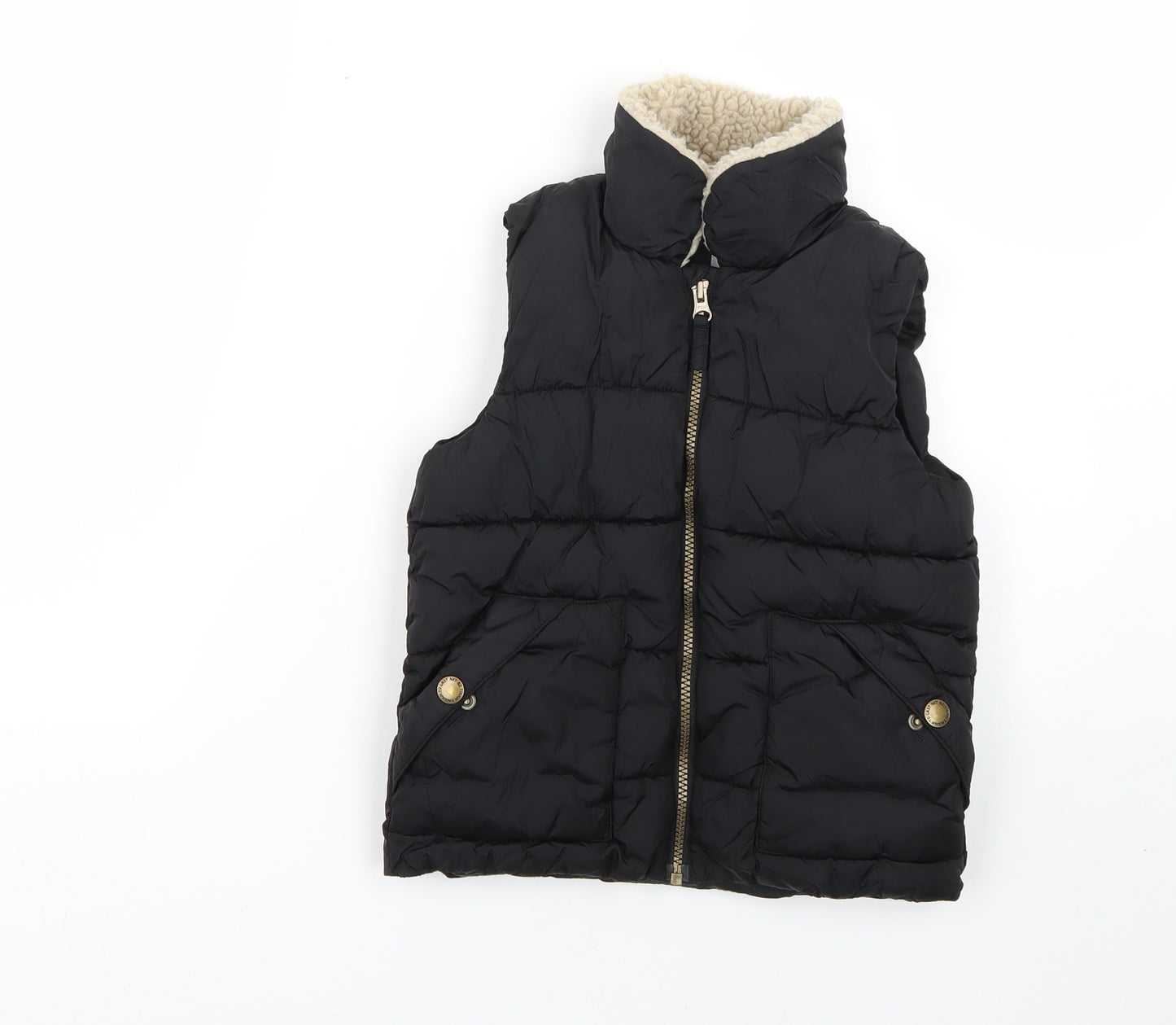 NEXT Boys Black   Gilet Coat Size 5-6 Years