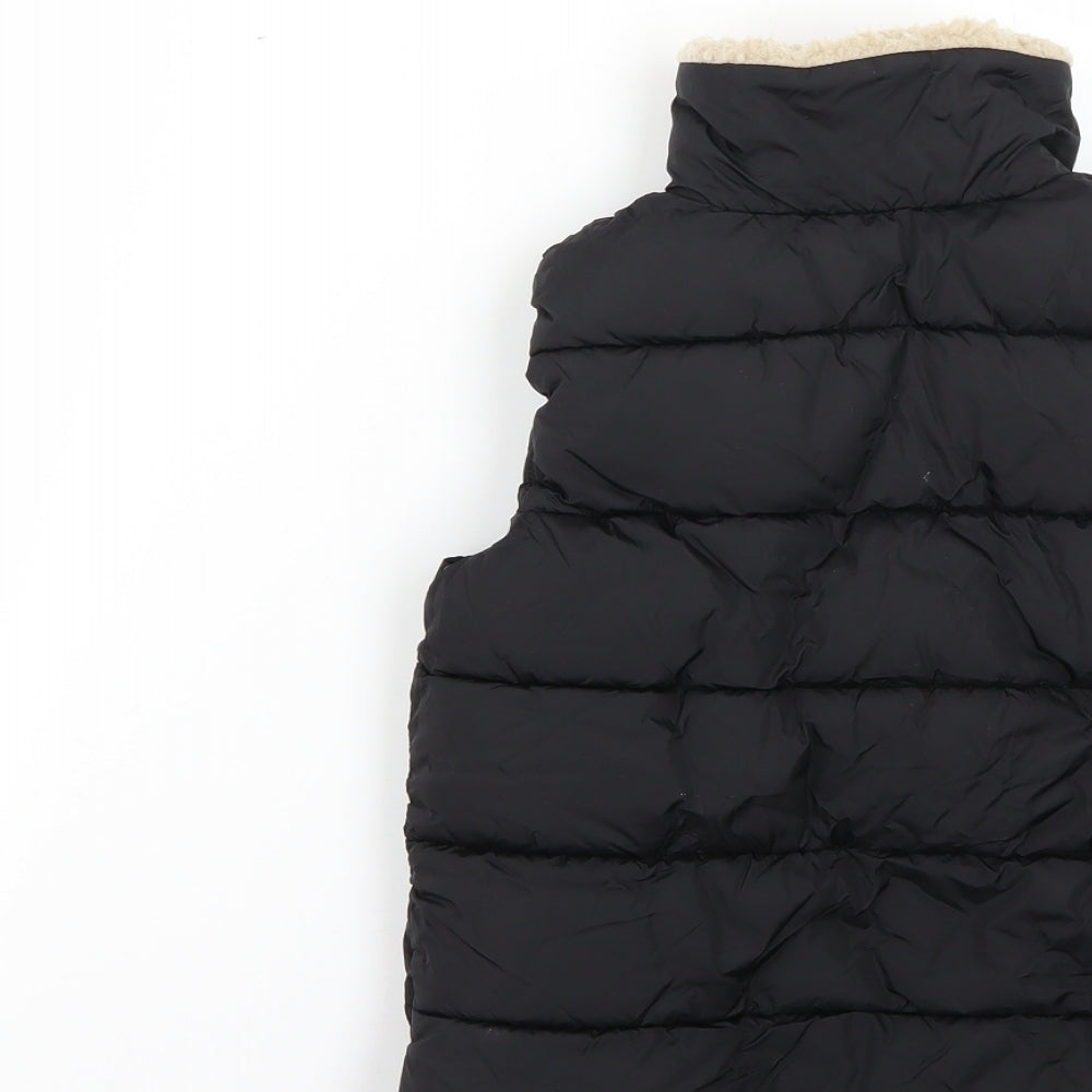 NEXT Boys Black   Gilet Coat Size 5-6 Years