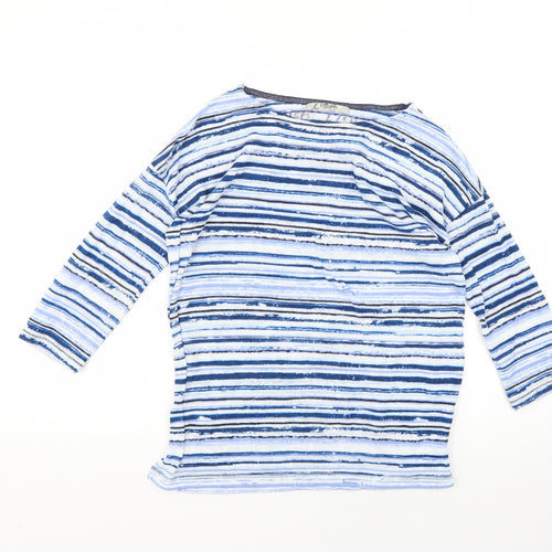 George Womens Multicoloured Striped  Pullover Jumper Size 10