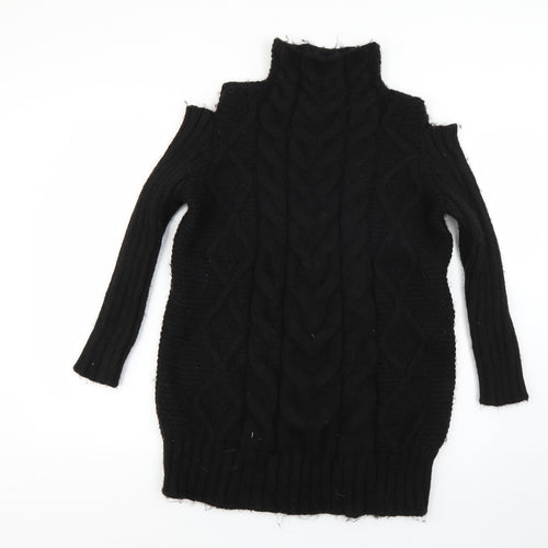 George Womens Black   Jumper Dress  Size S