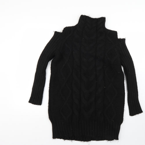 George Womens Black   Jumper Dress  Size S