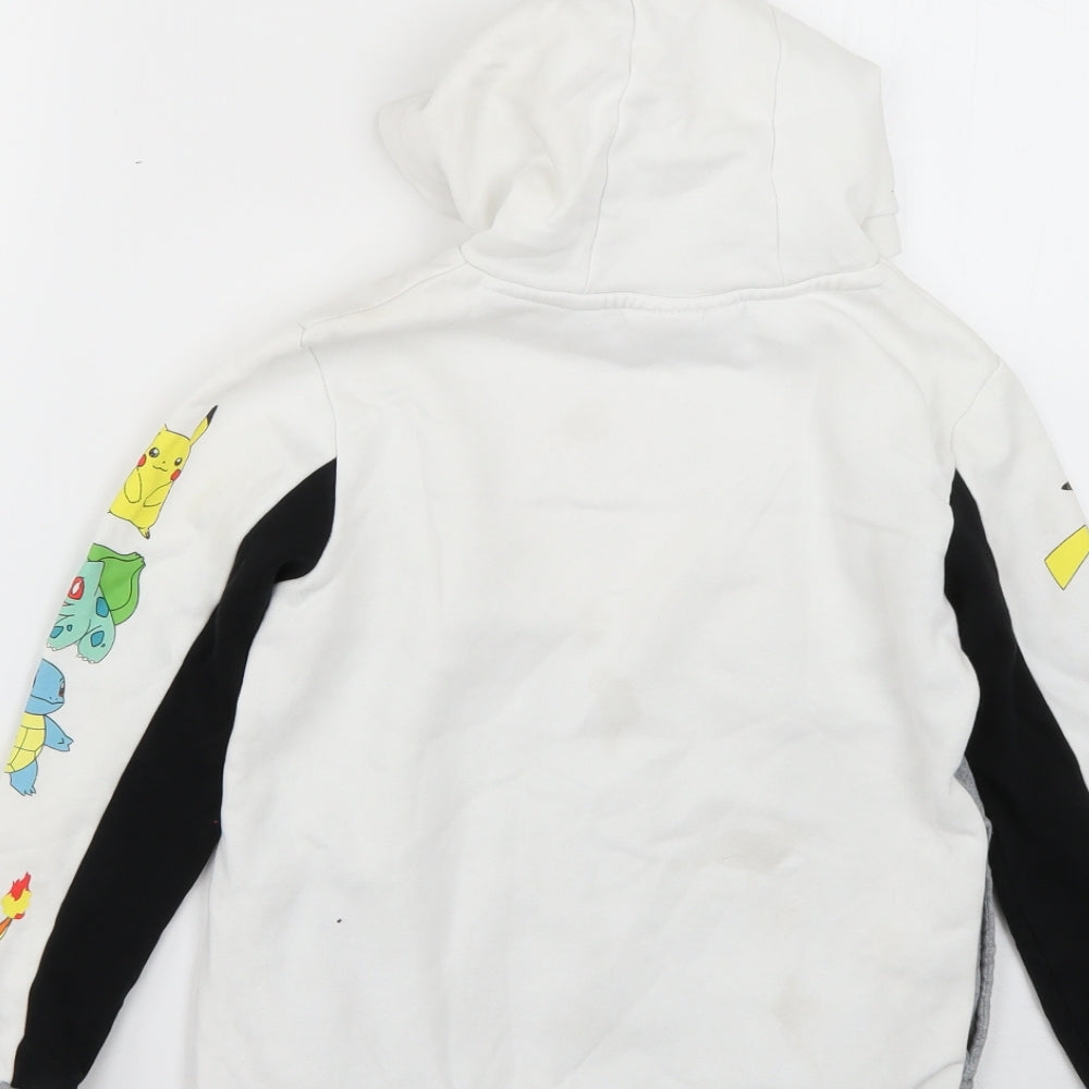 George Boys Multicoloured Geometric  Pullover Hoodie Size 7-8 Years
