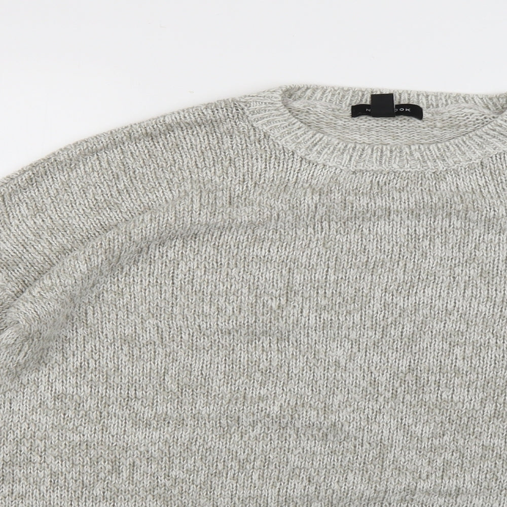 New Look Womens Grey   Pullover Jumper Size L