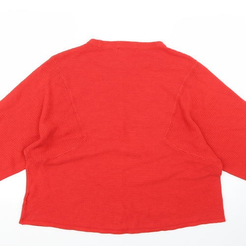 b young Womens Red   Pullover Jumper Size XL