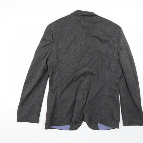 acw85 Mens Grey   Jacket Blazer Size L