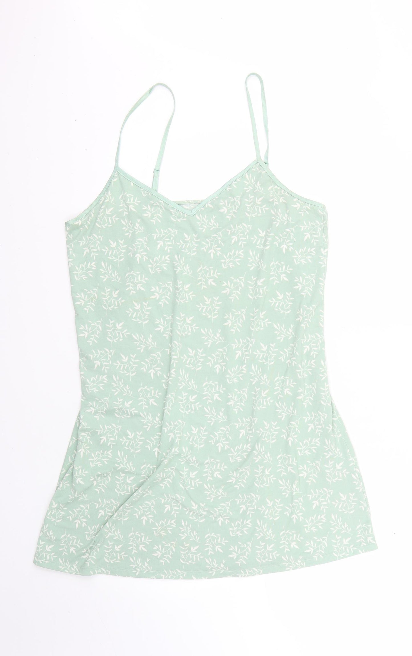 love to lounge Womens Green Floral  T-Shirt Dress  Size 14