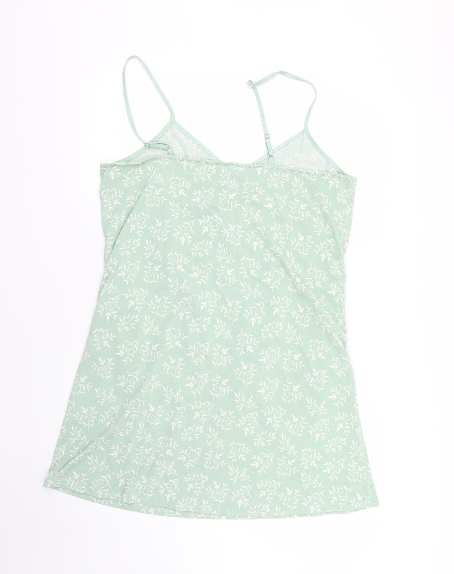 love to lounge Womens Green Floral  T-Shirt Dress  Size 14