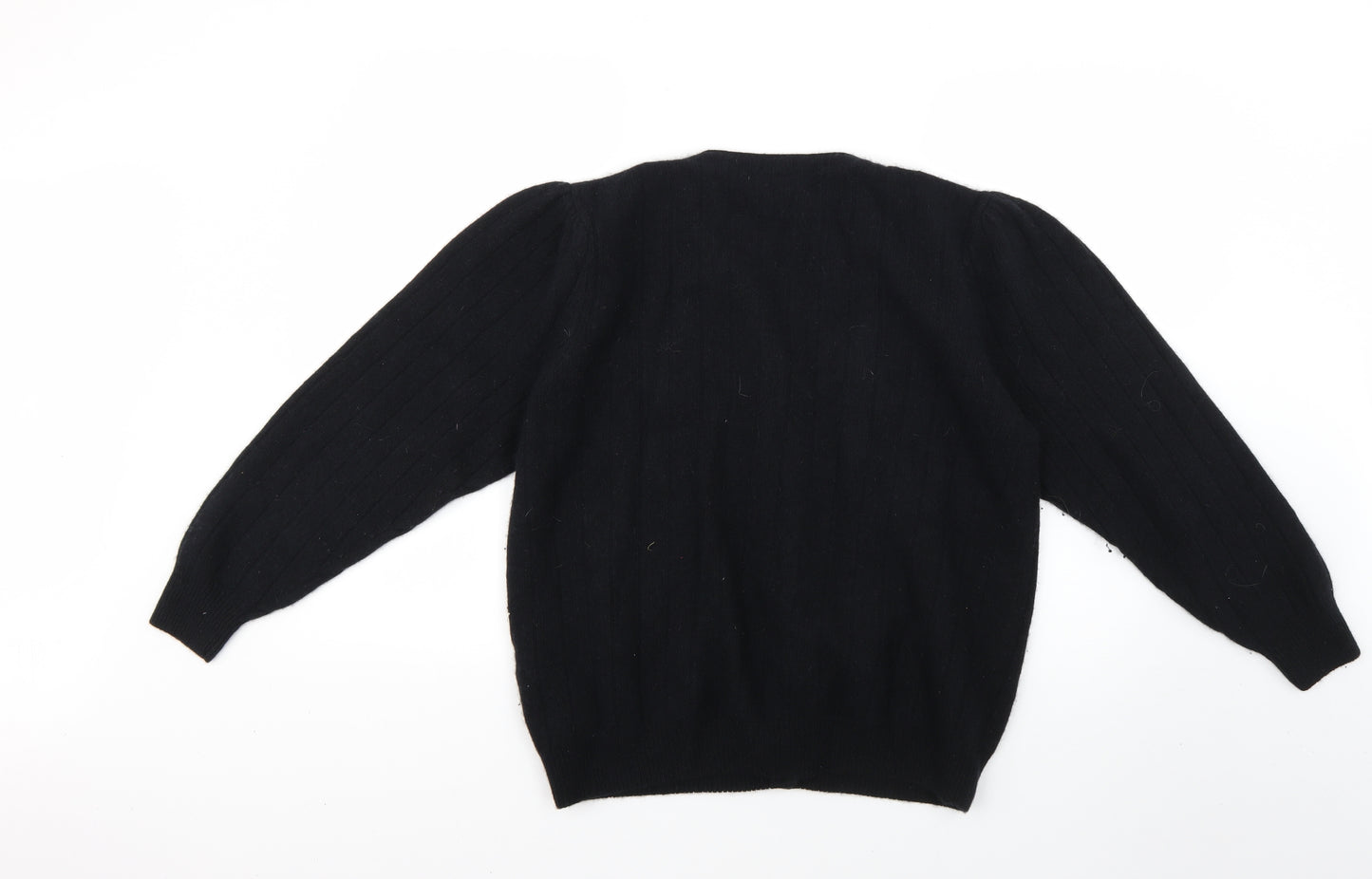 Poppy Womens Black   Cardigan Jumper Size 12
