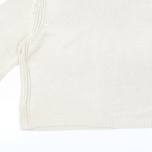 Internacionale Womens Beige   Pullover Jumper Size 14