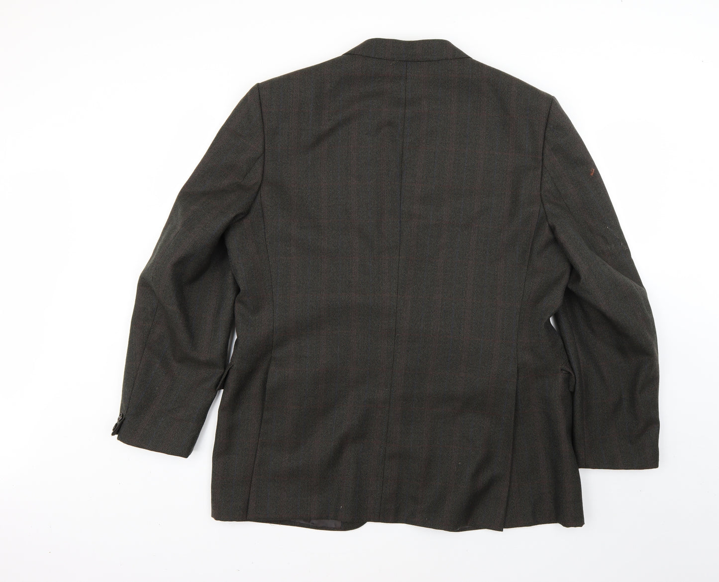 Preworn Mens Green Argyle/Diamond  Jacket Blazer