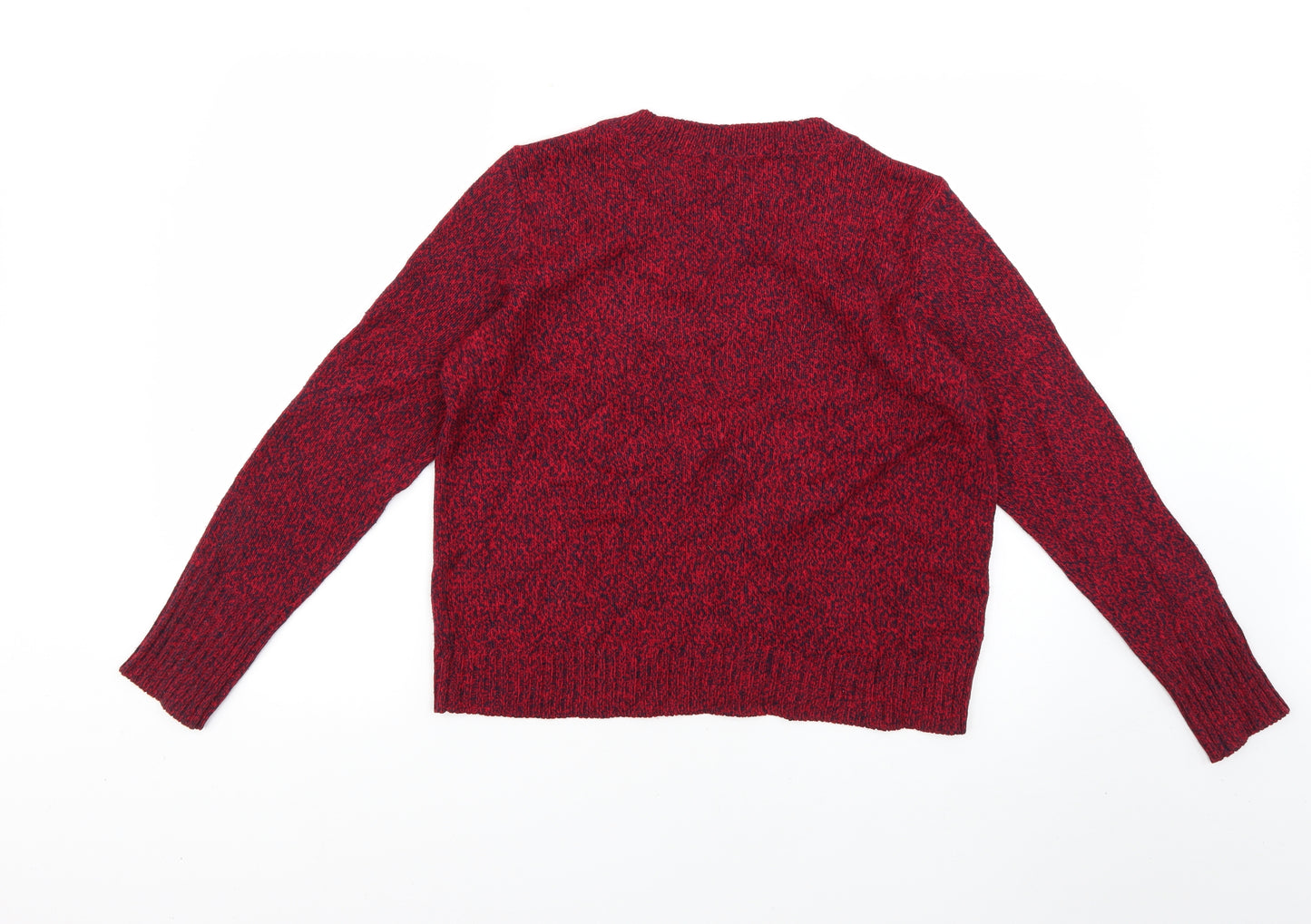 H&M Womens Red   Pullover Jumper Size M