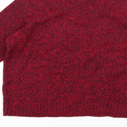 H&M Womens Red   Pullover Jumper Size M