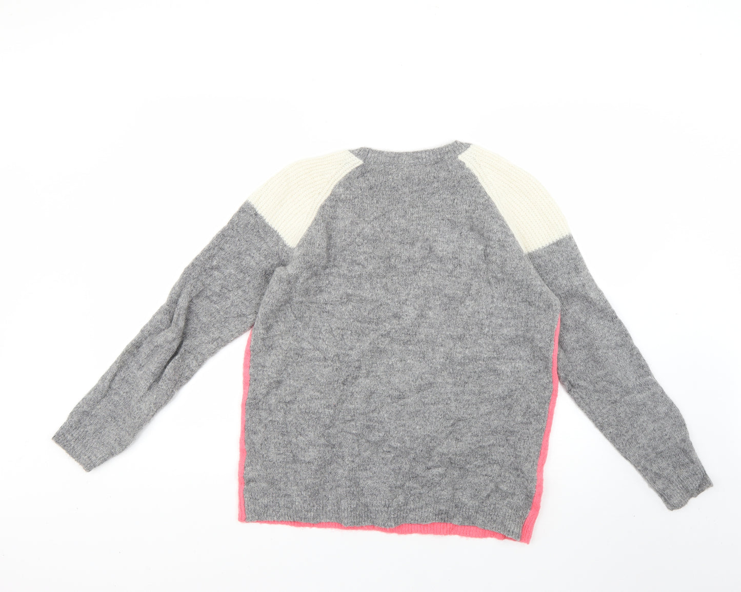 Marks and Spencer Womens Multicoloured Geometric  Pullover Jumper Size 10