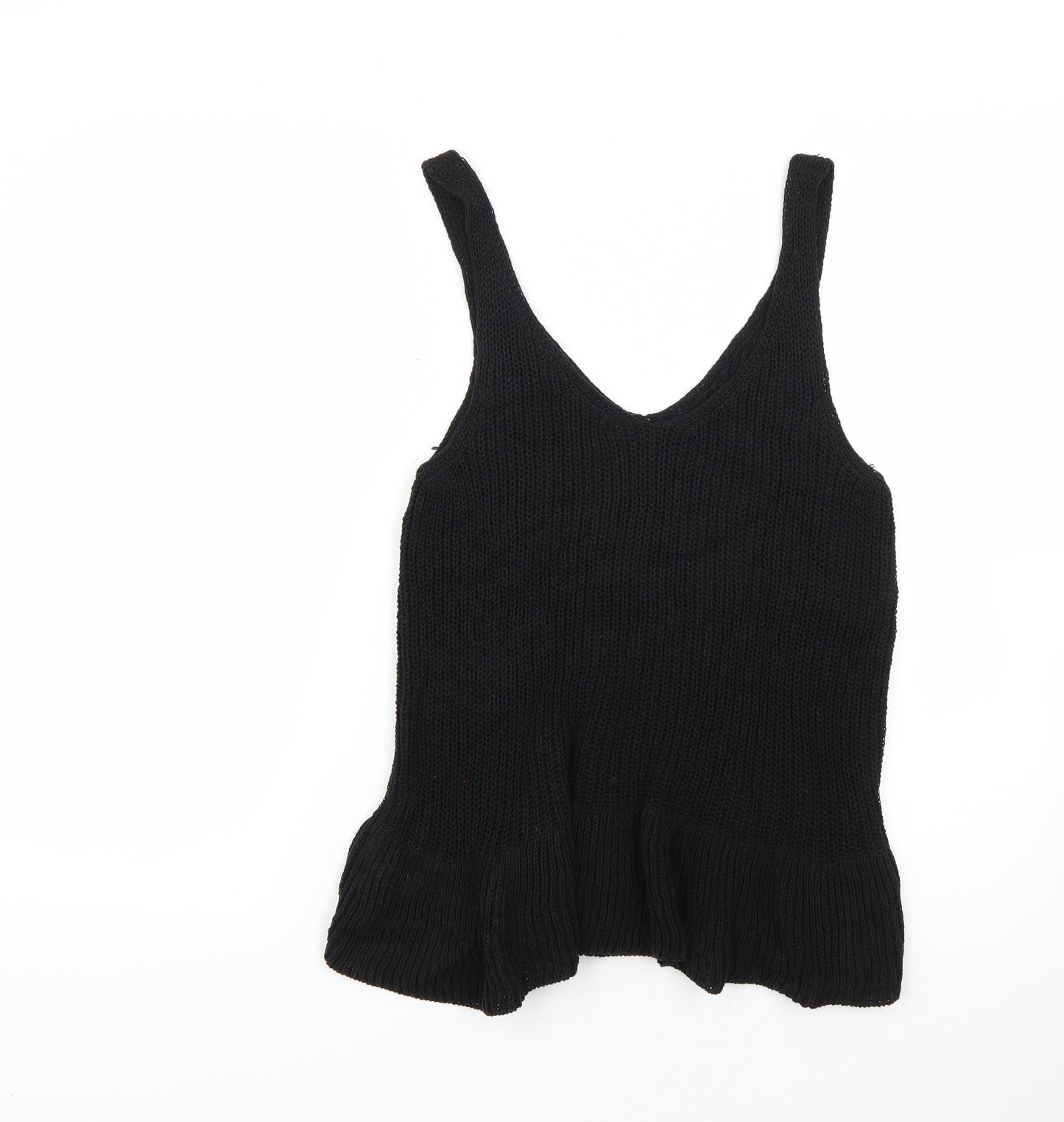 NEXT Womens Black   Basic T-Shirt Size 8
