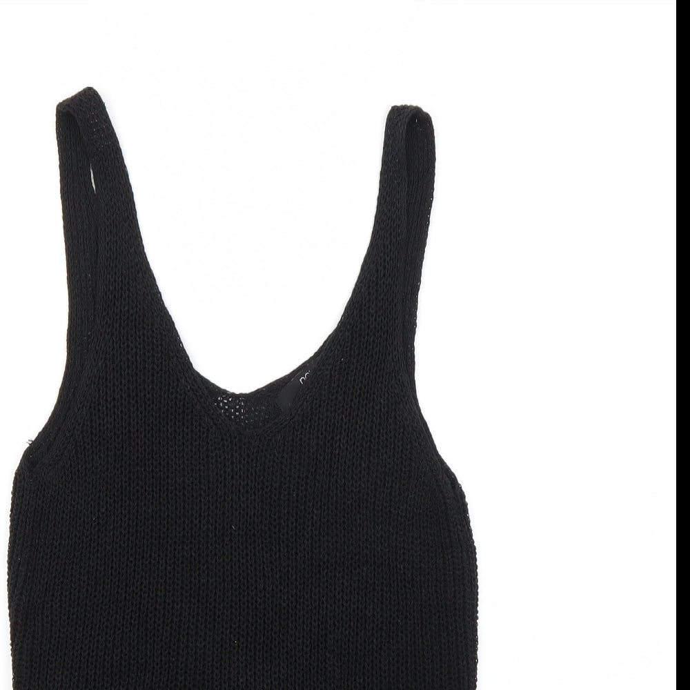 NEXT Womens Black   Basic T-Shirt Size 8
