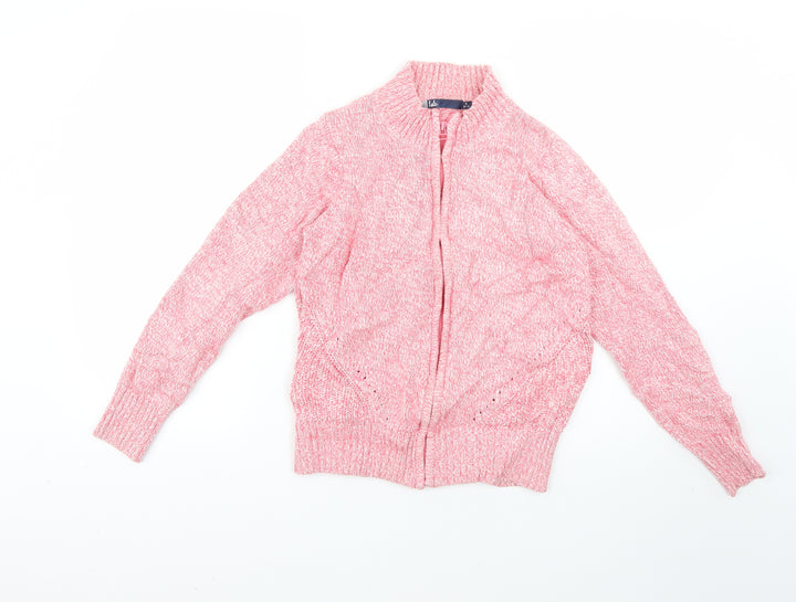 isle Womens Pink Jacket Size 10