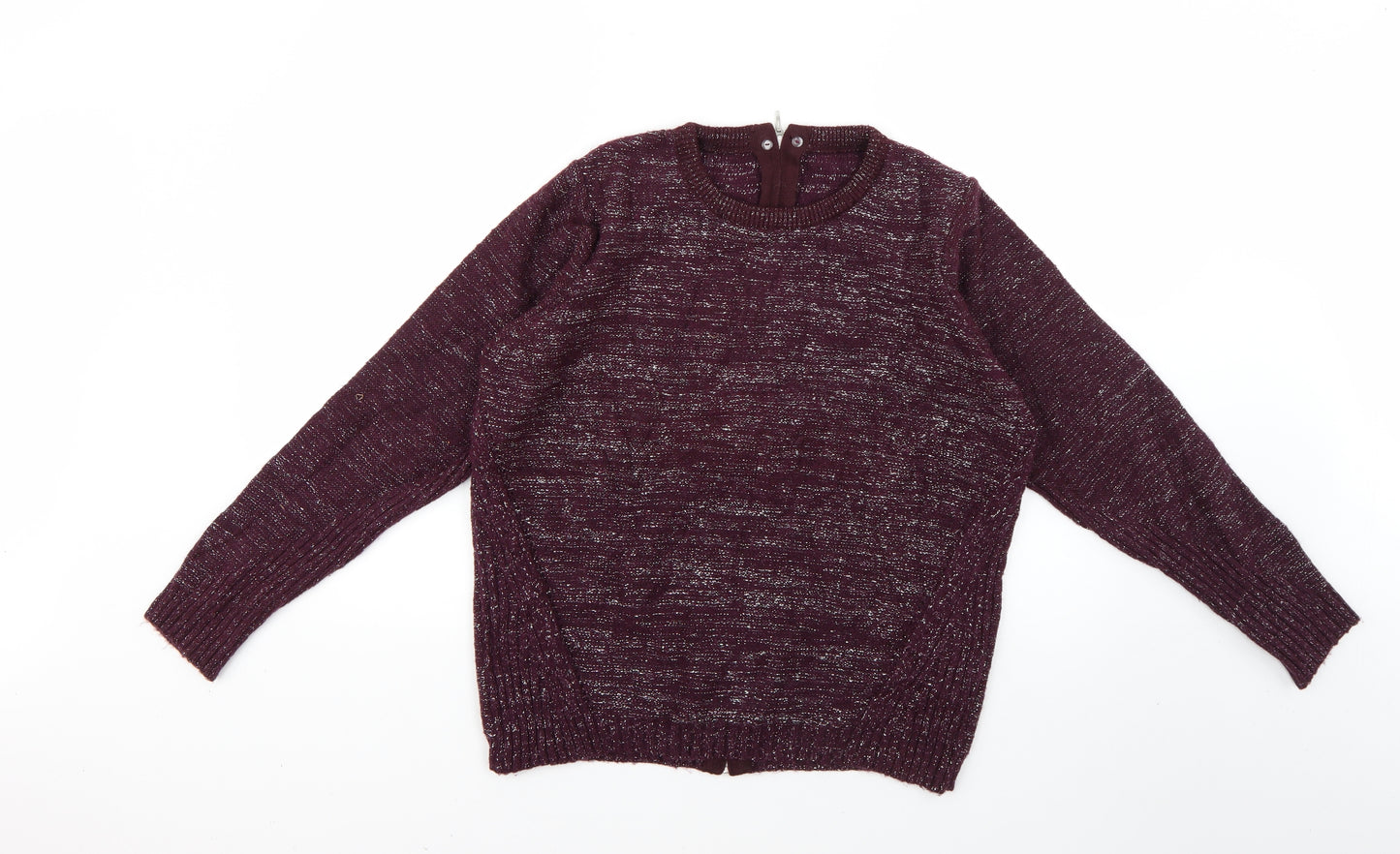 Anthology Womens Purple   Pullover Jumper Size 12