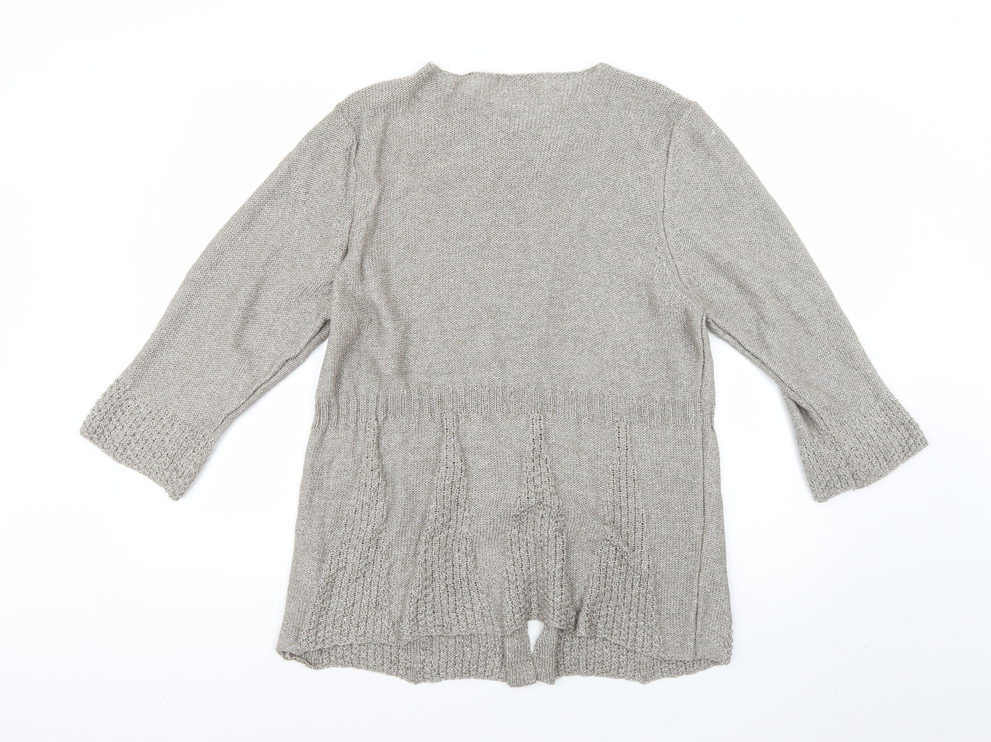 Per Una Womens Gold   Pullover Jumper Size L