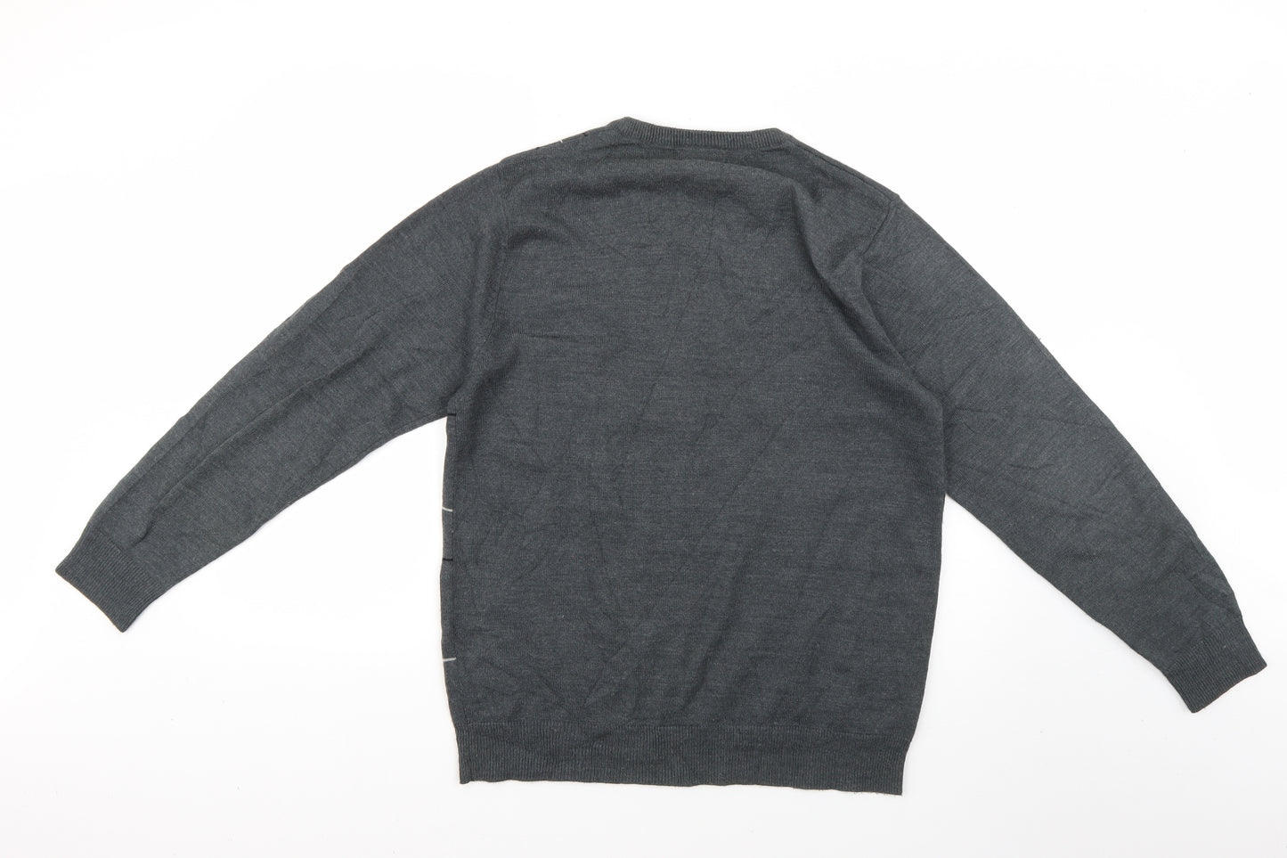 Cedar Wood State Mens Grey   Pullover Jumper Size M