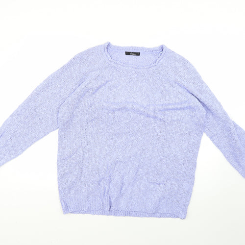 bm collection Mens Blue   Pullover Jumper Size L
