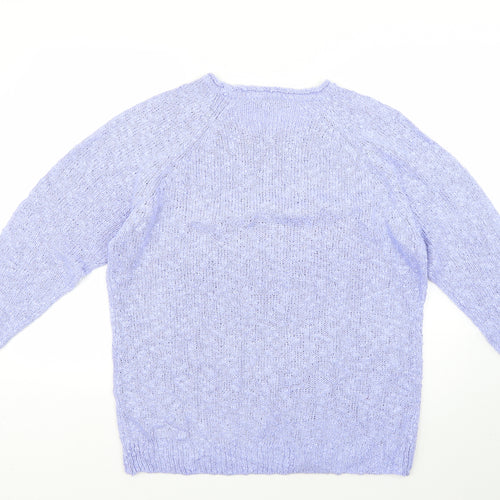 bm collection Mens Blue   Pullover Jumper Size L