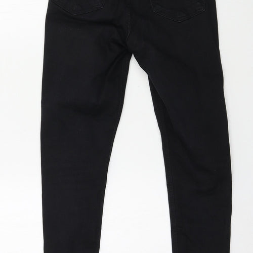 Topshop Womens Black  Denim Skinny Jeans Size 26 in L25 in